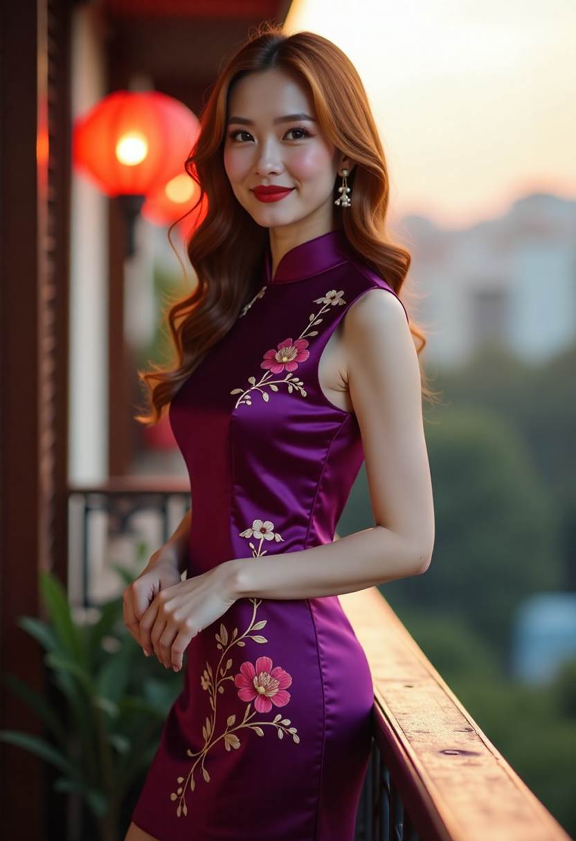古装剧中的灯会场景